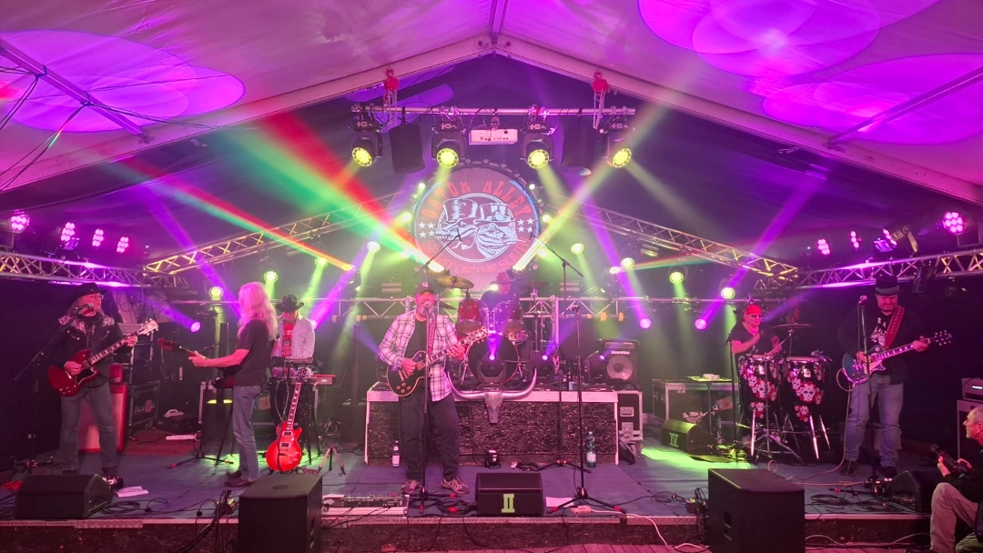Live auf dem Hautnah-Festival